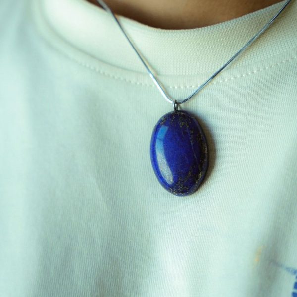 Lapis Skyheart Pendant